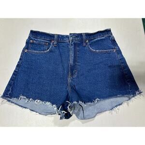 Abercrombie & Fitch Women's Denim JeansThe 90's Cutoff Short High Rise 30/10